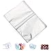 COQOFA POF Heat Shrink Wrap Bags 4x6 inch 200 pcs for Bath Bombs Soaps Bottles Cookies Crafts DIY Homemade Gifts Clear Sealer Film Non Toxic No Smell Soft Environmental Friendly DIY 100 Gauge