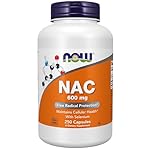 NOW Supplements, NAC (N-Acetyl Cysteine) 600 mg with Selenium, 250 Veg Capsules