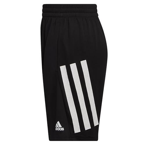 adidas Boys' Elastic Waistband Bold 3s Short2