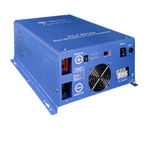 Image of AIMS Power 3000 Watt 12V Low Frequency Pure Sine Inverter ETL Listed Conforms to UL458/CSA