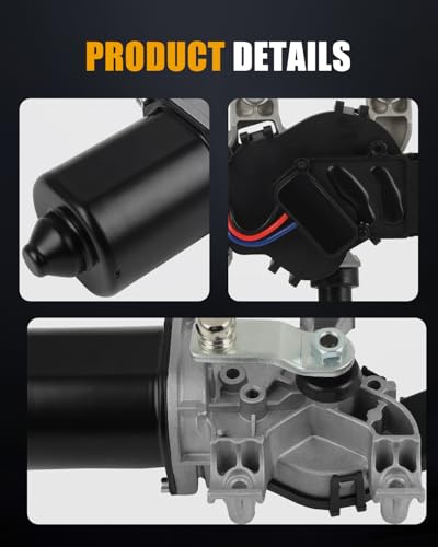 Image of ROADFAR Front Windshield Wiper Motor Fit for Chevrolet for Sonic 2012-2017 | Fit For Chevrolet For Sonic 2012-2017|Replace 95917201;95168357|4 Pins