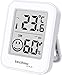 Produktbild WS9417 Raumklimastation Thermo-Hygrometer  Innenraum Klima-Messgerät für Temperatur & Luftfeuchtigkeit, mit Komfort- & Trendanzeige, MIN/MAX-Funktion, Wand-/Magnet-/Tischhalterung, weiß
