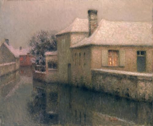 Toile moderne Nemours Henri Le Sidaner pour habiller un grand mur