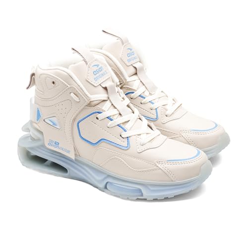 Image of ASIAN Basket-11 Men's Mid-Top Sneakers with Full TPU Sole, Dual-Pillar Bounce Cushioning, Memory Foam Shoes, Premium Design and Arch Support for Sports