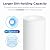 Grooved Sediment Water Filter Cartridge (42 Pack), Membrane Solutions 5 Micron Whole House Water Filter Universal Replacement 10"x2.5" for 10 inch RO Unit, Whole House Under-Sink Filtration System