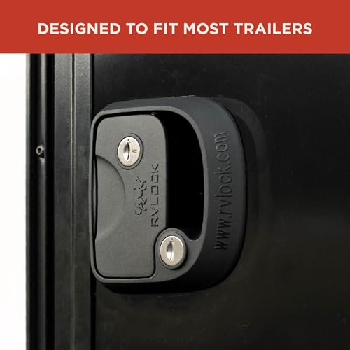 Image of RVLock Griplite RV Door Latch Replacement, Fits Most Campers /Trailers /RVs (Pack of 2)