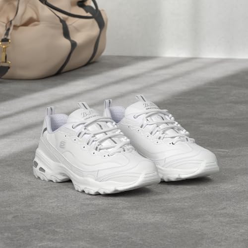 Image of Skechers Sport Women's D'Lites Fresh Start Memory Foam Lace-up Sneaker Fashion