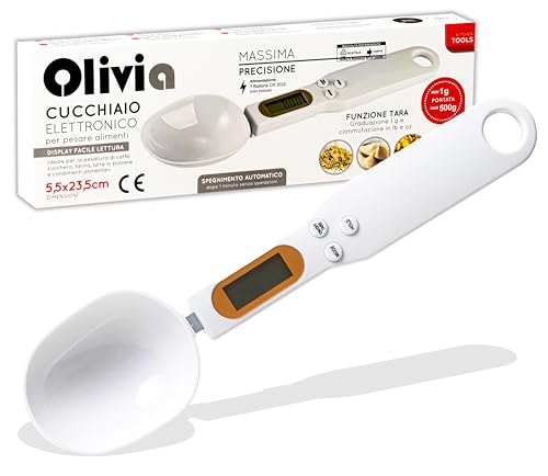 IPEA Cucchiaio Bilancia Digitale 1g-500g