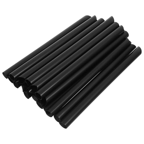 500 pitillos desechables negros 16 cm gruesos 1.1 mm miniatura 1