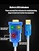 DTECH 10 Feet USB 2.0 to RS232 DB9 Serial Port Adapter Cable with FTDI Chipset Supports Windows 11 10 8 7 and Mac Linux