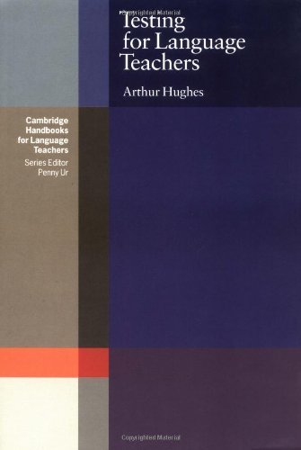Amazon.com: Testing for Language Teachers (Cambridge Handbooks for ...