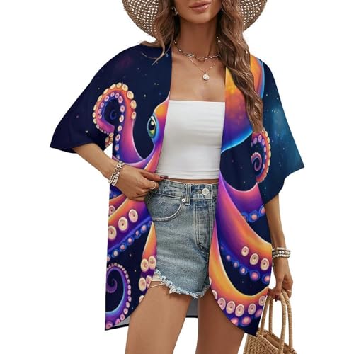 2025 Women's Boho Chic Layering Cardigan Open-Front Half Sleeve Sweater Tops