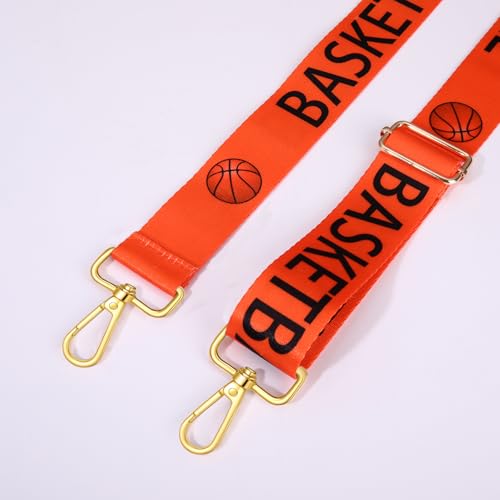 Image of NVENF Game Day Purse Strap Replacement Baseball Basketball Soccer Golf Crossbody Shoulder Bag Straps for Stadium Clear Purse (Style B)
