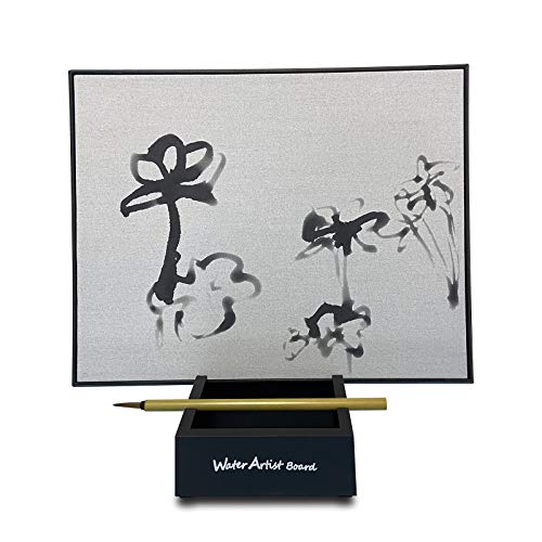 Water Artist Board Drawing Set Paint With Bamboo Brush, Repeatable Zen Buddha Magic Painting Board Paint With Water, Relaxation Meditation Sketch Pad #TOP4