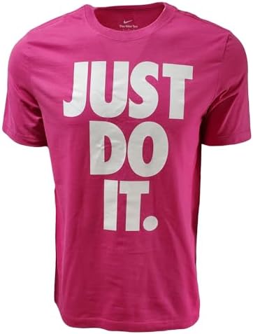 nike just do it pink t shirt