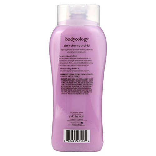 Bodycology Dark Cherry Orchid By Bodycology , Body Wash 16 Oz #TOP1