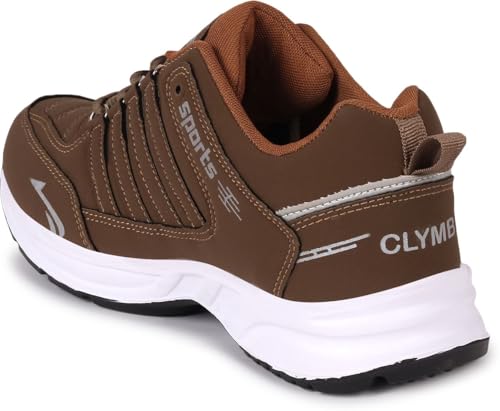 Image of CLYMB Cosco Sports Shoe with Synthetic Upper Lightweight Comfortable Mid Top Running Shoes for Men's & Boy's