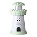 Produktbild GQNLY Mini Luftbefeuchter, Lighthouse Cool Mist Luftbefeuchter mit LED Nachtlicht Luftverteiler Luftreiniger für Auto, Yoga, Büro, Spa, Babyzimmer,Green
