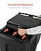 VEVOR Commercial Ice Bin, 125 lbs Portable Ice Caddy, 31.5 x 22.8 x 29 inch Insulated Ice Carrier with 4 Wheels and Sliding Lid, Large Ice Bin for Catering, Kitchens, Bistros, Restaurants, and Bars