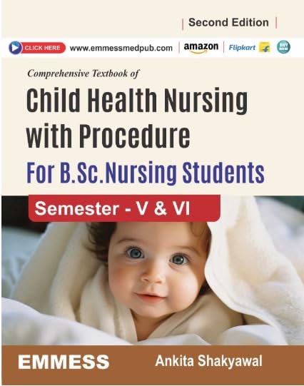 Comprehensive textbook of child health nursing with procedure for b.sc. nursing students sem. v & vi
