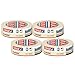 Produktbild tesa Malerband CLASSIC im 4er Pack - Abdeckband zum Abkleben bei Malerarbeiten - lösungsmittelfrei, rückstandslos entfernbar - 4 Rollen je 50 m