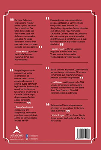 Storytelling: Aprenda a Contar Histórias com Steve Jobs, Papa Francisco, Churchill e Outras Lendas d