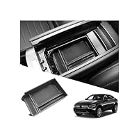 Ruiya Boîte Rangement Accoudoir Mercedes C-Classe W205 & GLC X253 - Plateau Console Centrale Accessoire Voiture