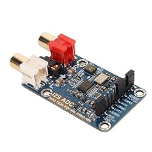 I2S ADC AudioCard Module, Lossless Digital Audio I2S ADC Decoder, Master Slave Mode Development Board