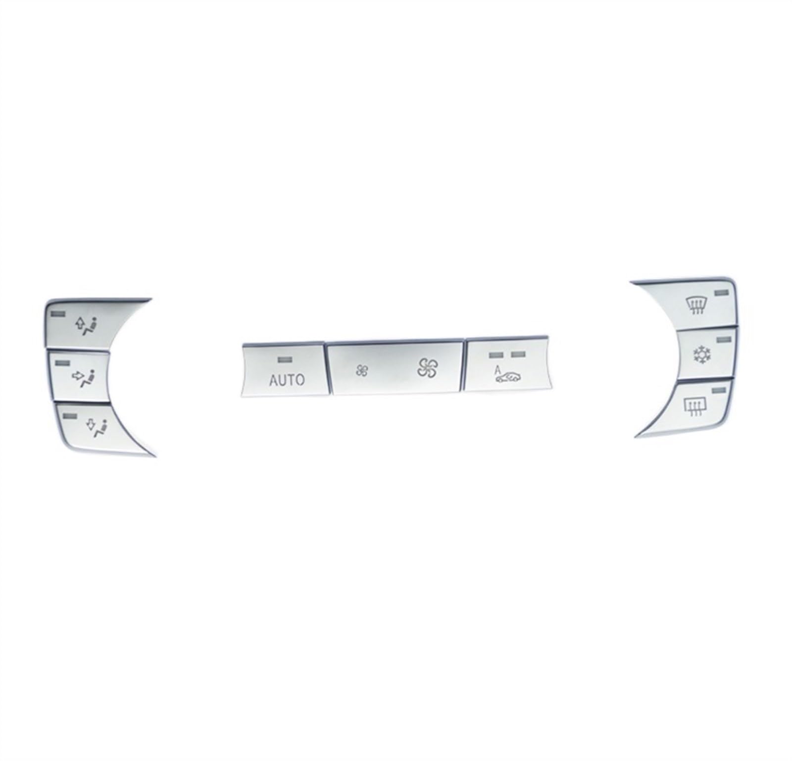 Cache-Boutons de climatisation : réparez les commandes abîmées de votre BMW X1 E84 12pcs - 2