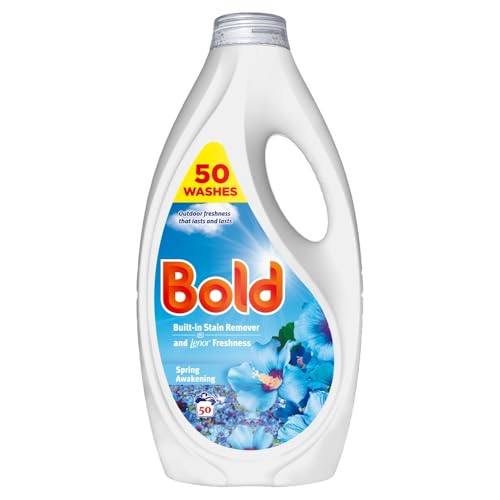 Bold All-in-1 Laundry Liquid Spring Awakening 50 Washes 1550ml
