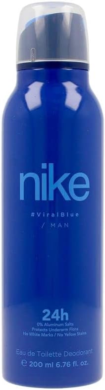 Nike Viral Blue Eau De Toilette Deodorant Spray for Man 200 ml