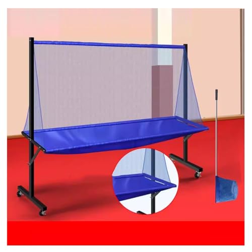 Filet d'entraînement de ping-pong mobile avec support multi-balles pour robot
