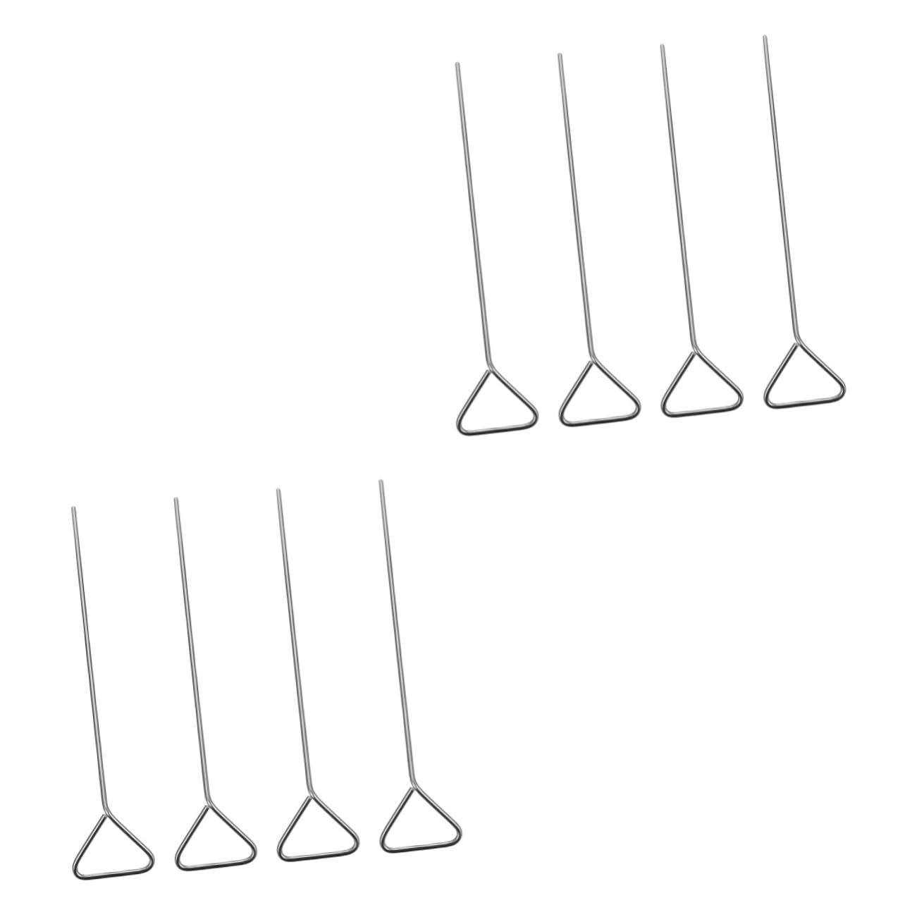SOLUSTRE 8 Pz Asta Di Rivestimento in Acciaio Inossidabile Barra Di Diffusione Cellulare Accessori Per Strumenti Da Laboratorio Accessori Da Laboratorio Campionamento Di Laboratorio Parà