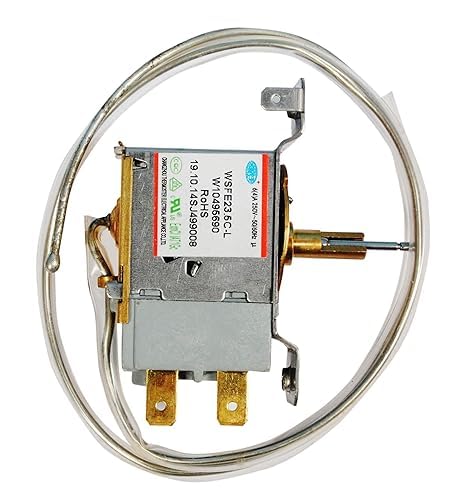 SMARTNCOOL Stainless Steel Suitable For- Whirlpool Singel Door Refrigerator'S R-600 Thermostat, Compatible With After 2013 Model & Without Whirlpool Genius Model.