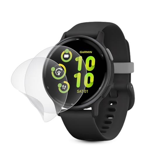 �y2���Z�b�g�zFor GARMIN(�K�[�~��)vivoactive 5 �ی�t�B���� ���˒ጸ�E�A���`�O���A�t�B���� ��TPU�f�ގg�p GARMIN vivoactive 5 �t���t�B���� ���ߗ��� �掿�N���A �w��h�~ vivoactive 5 �Ή� �t