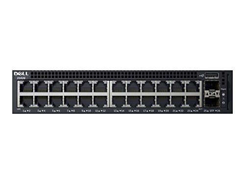 Dell Networking X1026 - Switch - 24 Ports - Managed - Rack-mountable, Black (463-5537)