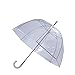 WFFF Parapluie Transparent Coupe-Vent extérieur en Forme de dôme à Bulles