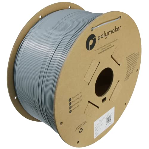 Image of Polymaker ASA Filament 1.75mm Grey, 3kg ASA 3D Printing Filament, Heat & Weather Resistant - ASA 3D Printer Filament Perfect for Printing Outdoor Functional Parts