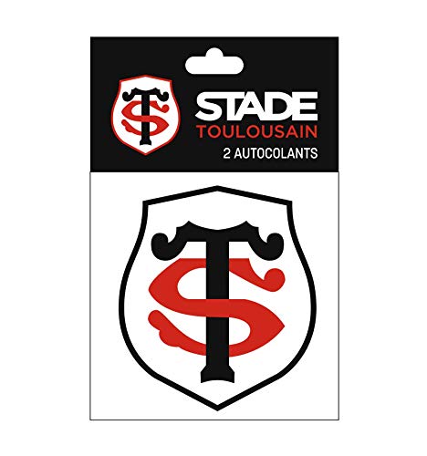 Stade Toulousain Lot de 2 Autocollants Rugby 10 cm Cover