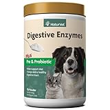 NaturVet – Digestive Enzymes - Plus Probiotics & Prebiotics – Helps Support Diet Change & A...