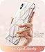 i-Blason Cosmo Full-Body Case for iPhone Xs/ iPhone X Case 2018 Release, Marble, 5.8