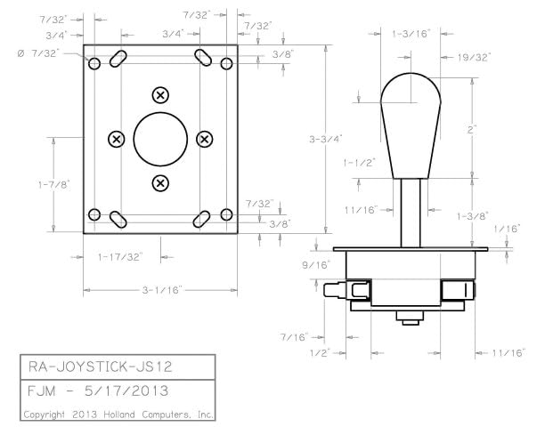 JLG Joystick Controller 1600094