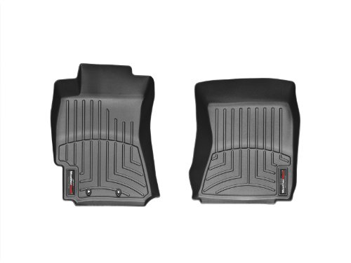 WeatherTech Custom Fit FloorLiners for Subaru Forester - 1st Row (441881), Black