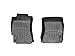 WeatherTech Custom Fit Front FloorLiner for Subaru Forester (Black)