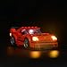 Produktbild MAJOZ0 LED Beleuchtungsset für Lego Speed Champions Ferrari F40 Competizione Rennwagen - LED Licht Set für Lego 75890 (Ohne Lego Set)