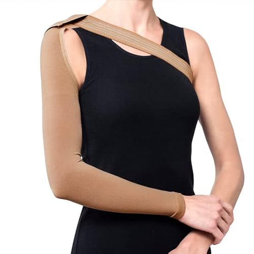 Tonus Elast Lymphedema Post Mastectomy Compression Arm Sleeve With Shoulder Strap Medical Class Ii 23-32 Mmhg - Medium #TOP3