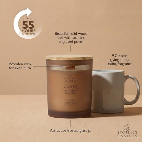 Spotless Candles Coffee Scented Candle