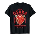 Osaka Japan Dotonbori Drunken Octopus T-Shirt