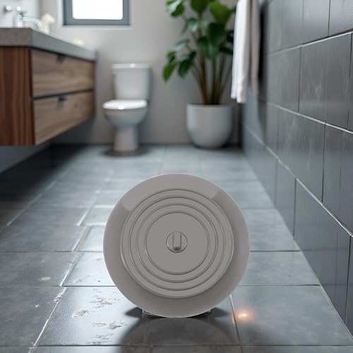 2 piezas tapones circulares delgados de silicona para desagüe miniatura 4
