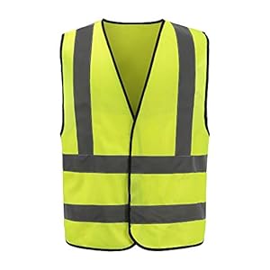 AYKRM 12 colour High visibility viz vest hi vis viz reflective work construction safety vest (XS-8XL)